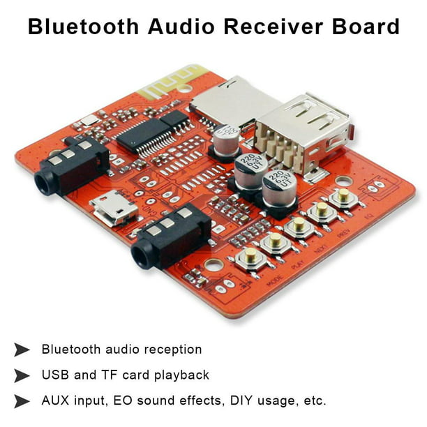 Car Auto Stereo Audio Bluetooth Receiver Module AUX-In Adapter Accessories Kit